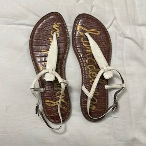 White Sam Edelman Gigi Sandal